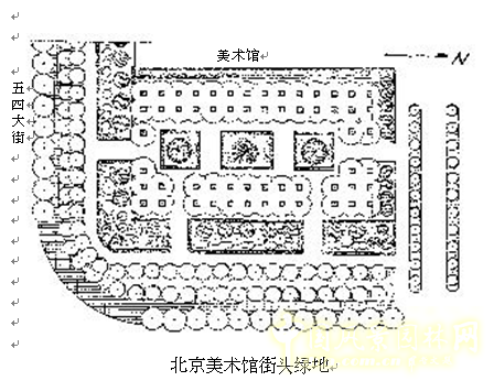 劉秀晨 綠色的云 北京 城市道路 綠化 中國風景園林網