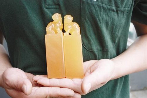 武漢 賞石 金凍石