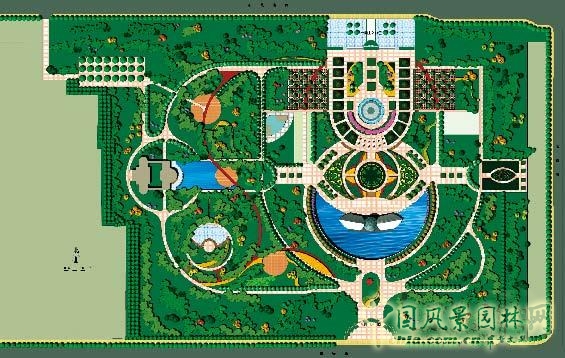 劉秀晨 綠色的云 北京 國際雕塑園 中國風景園林網