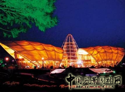 劉秀晨 綠色的云 北京 國際雕塑園 中國風景園林網