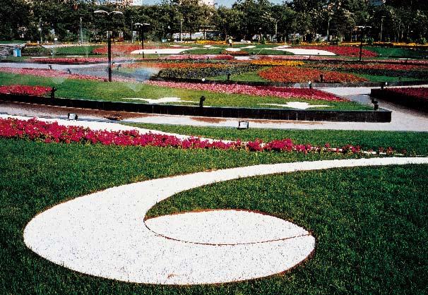 劉秀晨 綠色的云 北京 國際雕塑園 中國風景園林網(wǎng)