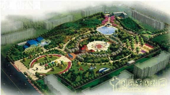 劉秀晨 綠色的云 小黑山公園 園林城市 中國風(fēng)景園林網(wǎng)
