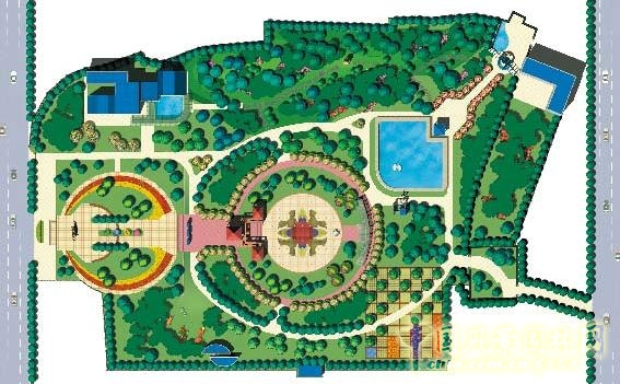 劉秀晨 綠色的云 小黑山公園 園林城市 中國風(fēng)景園林網(wǎng)