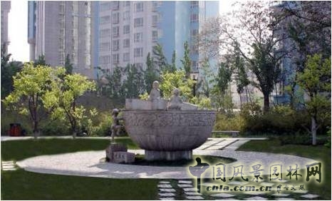 景觀小品—食為天 