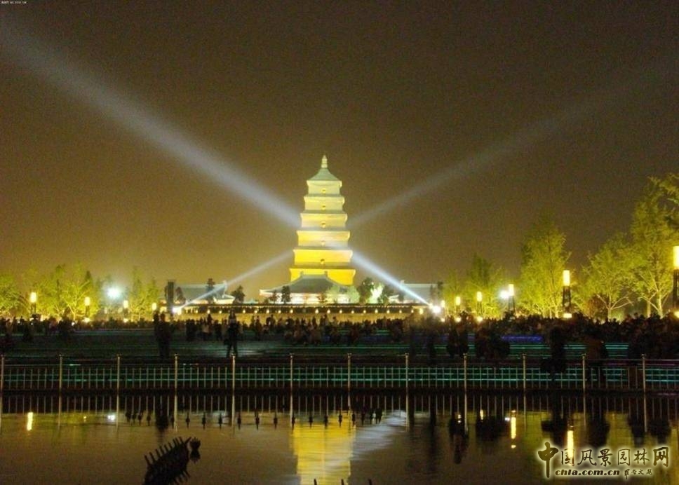 唐慈恩寺大雁塔