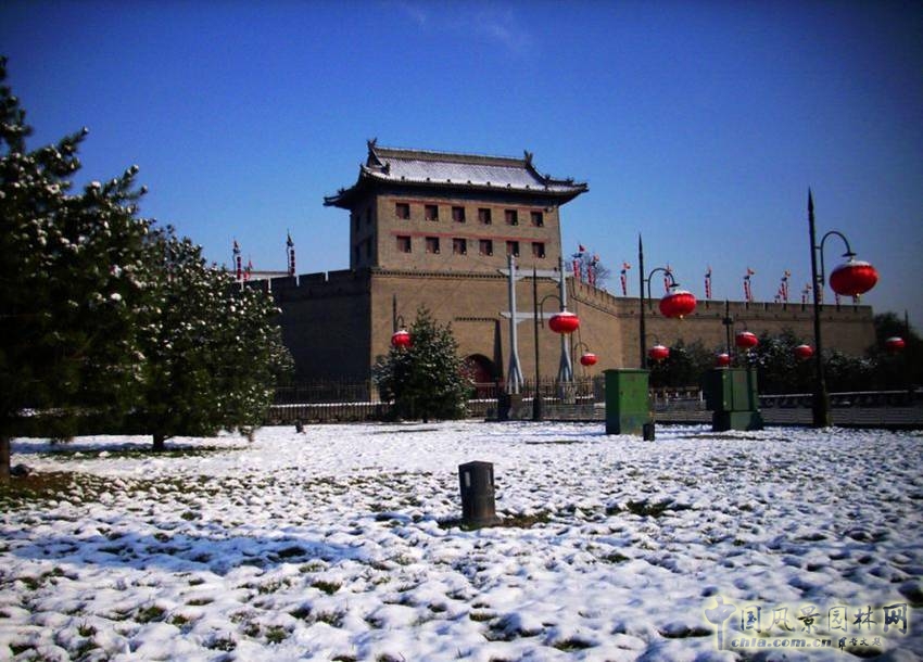 西安城墻(唐皇宮墻、明城墻)