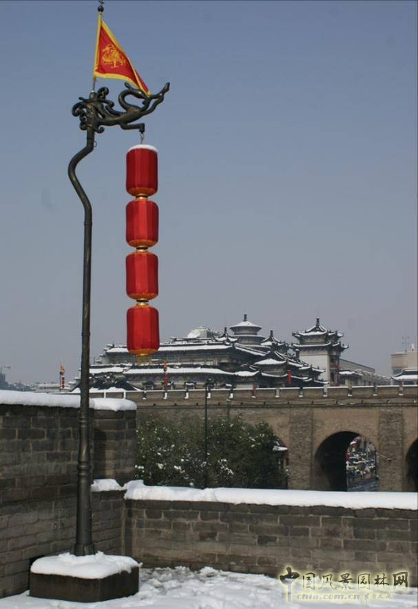 西安城墻(唐皇宮墻、明城墻)