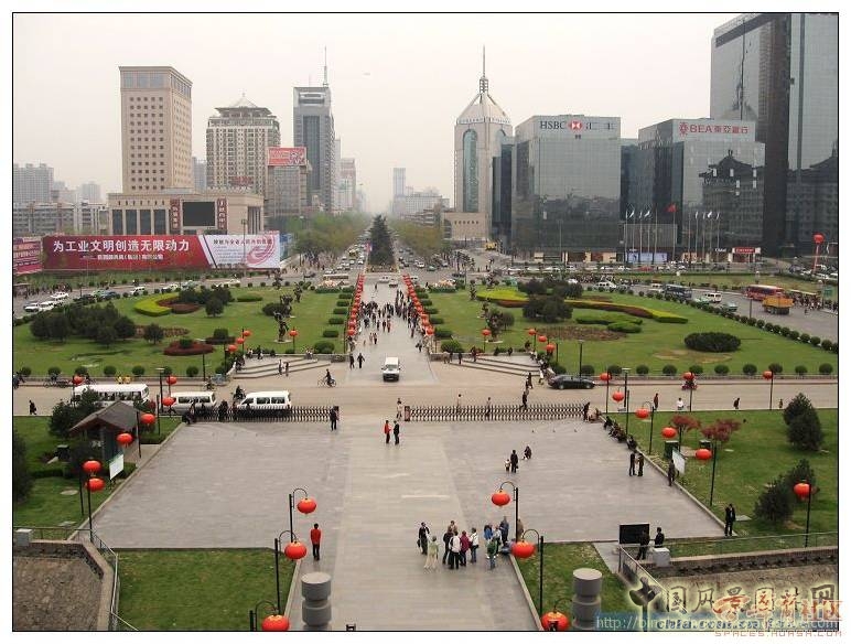  九十年代改造的南門廣場