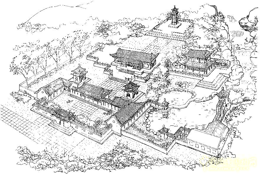 劉秀晨 綠色的云 法海寺 森林公園 規劃 中國風景園林網