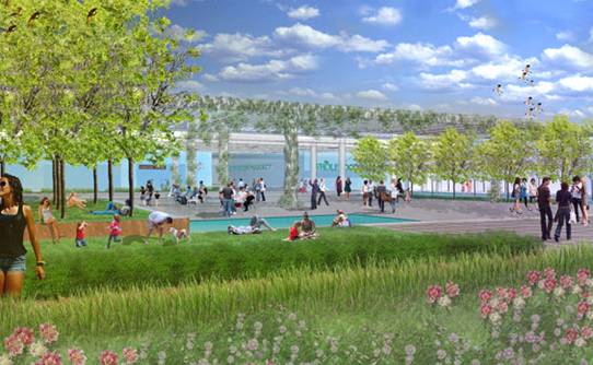 景觀設(shè)計案例美國納什維爾市坎伯蘭角  中國風景園林網(wǎng)