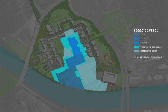 景觀設(shè)計案例美國納什維爾市坎伯蘭角  公共綠地|規(guī)劃設(shè)計 中國風景園林網(wǎng)  