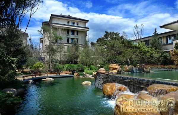 住宅景觀獎 金獎 西山壹號院 景觀設計 中國風景園林網