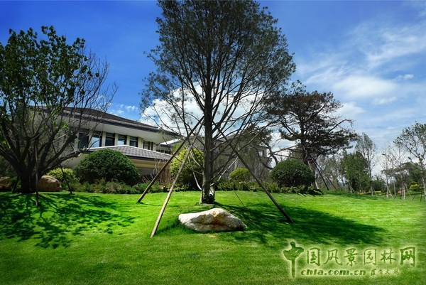 住宅景觀獎 金獎 西山壹號院 景觀設計 中國風景園林網