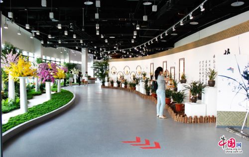 北京園博會主展館室內展