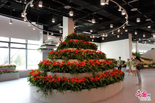  北京園博會主展館室內展