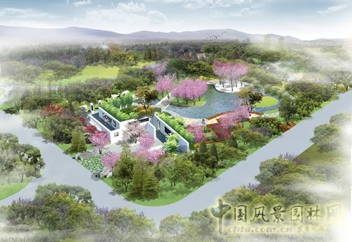 常德園 園博會 效果圖 設計元素