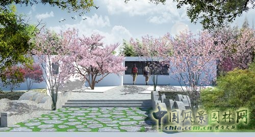 常德園 園博會 效果圖 設計元素