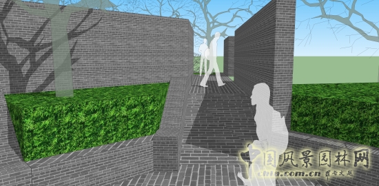 胡同風(fēng)格無(wú)障礙坡道