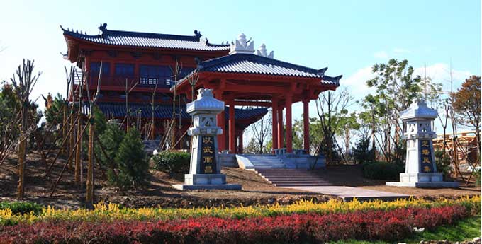 北京園博會鄂州園建筑