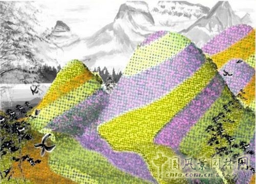 北京園博會 設計師廣場 聲波 設計理念