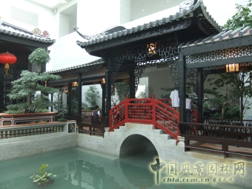 浣紅跨綠廊橋(仿建)