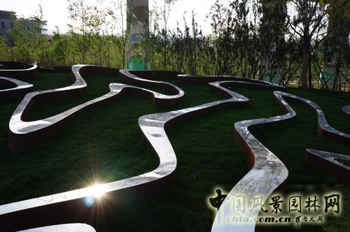 朱育帆 流水印 設(shè)計師廣場 第九屆園博會