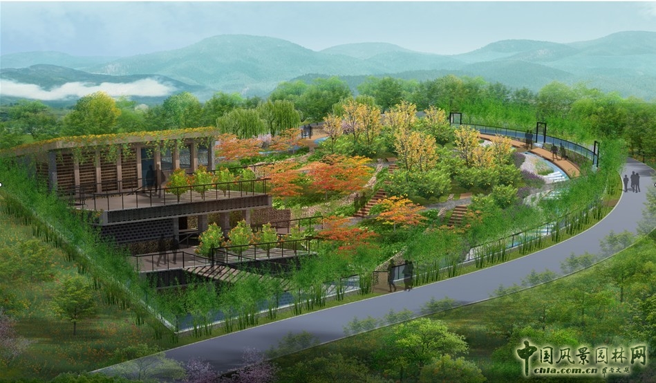 甌藝游廊效果圖