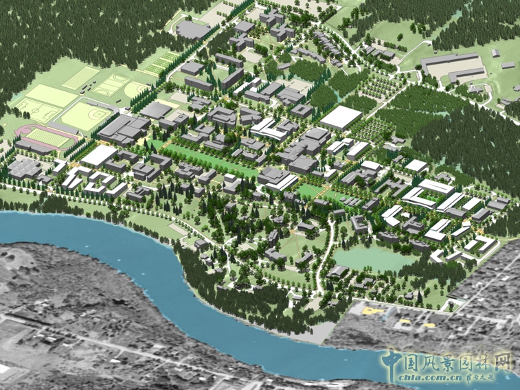 緬因州立大學(xué)校園總體規(guī)劃