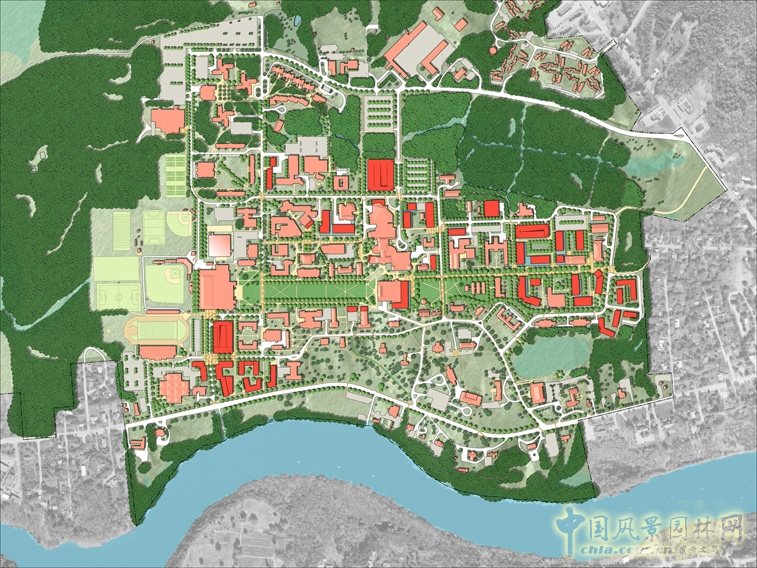 緬因州立大學(xué)校園總體規(guī)劃