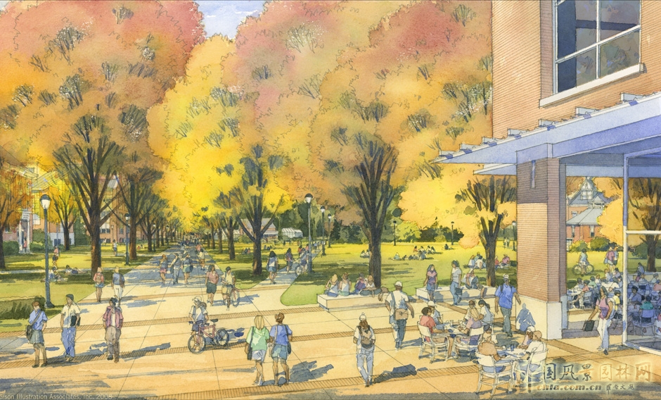 緬因州立大學校園總體規(guī)劃