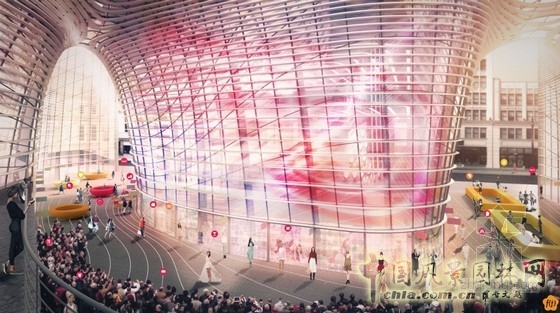 美國底特律市中心重建項(xiàng)目設(shè)計(jì)