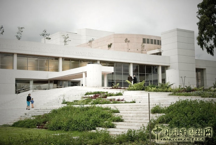 哥倫比亞Santodomingo圖書館公園