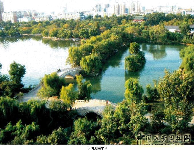 大明湖 劉秀晨 景觀設計 濕地公園 中國風景園林網