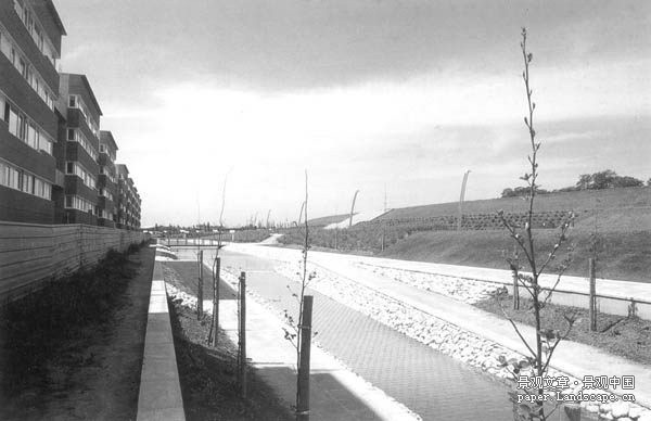 圖2　巴黎近郊猶太城Hautes-Bruyeres住宅區(qū)