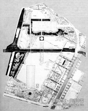 圖6　巴黎拉維萊特公園設(shè)計方案