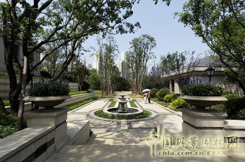 天開園林 魯能領秀城 景觀工程