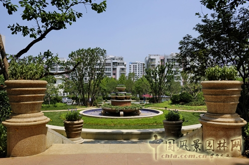 天開園林 魯能領秀城 景觀工程