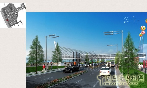 住宅景觀獎(jiǎng) 湘江一號(hào) 山水比德 景觀設(shè)計(jì) 中國(guó)風(fēng)景園林網(wǎng)