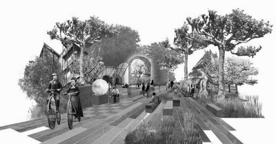 高線公園 倫敦高線公園 設計圖 空中景觀走廊