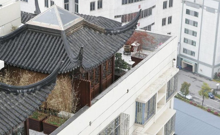 樓頂別墅 違建別墅 樓頂園林