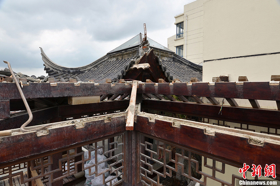 蘇州樓頂違建園林 蘇州園林 違建開拆