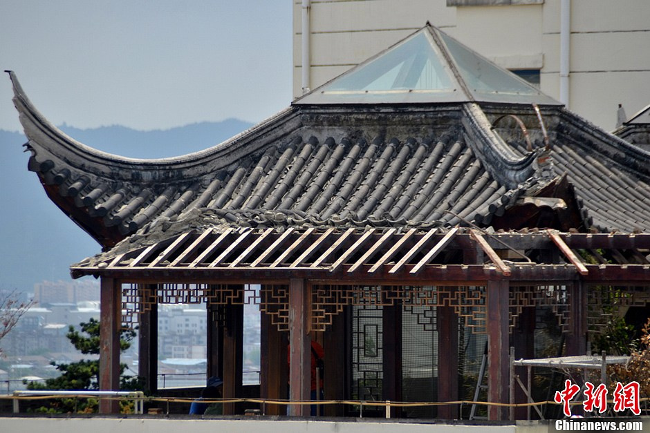 蘇州樓頂違建園林 蘇州園林 違建開拆