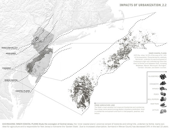 美國新澤西州收費公路樹突狀分區