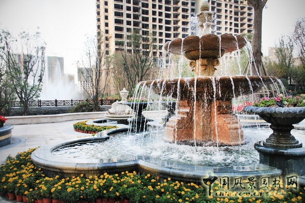 住宅景觀獎 恒大華府 景觀設計 山水比德 中國風景園林網