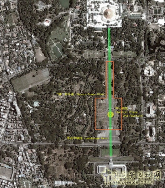 緬甸 仰光 人民公園 景觀設計 何小強 中國風景園林網