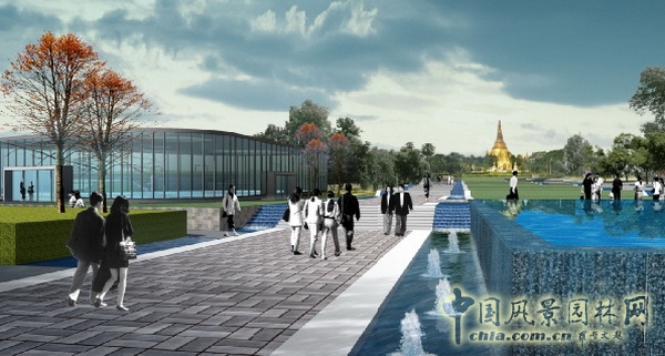 緬甸 仰光 人民公園 景觀設(shè)計(jì) 何小強(qiáng) 中國(guó)風(fēng)景園林網(wǎng)