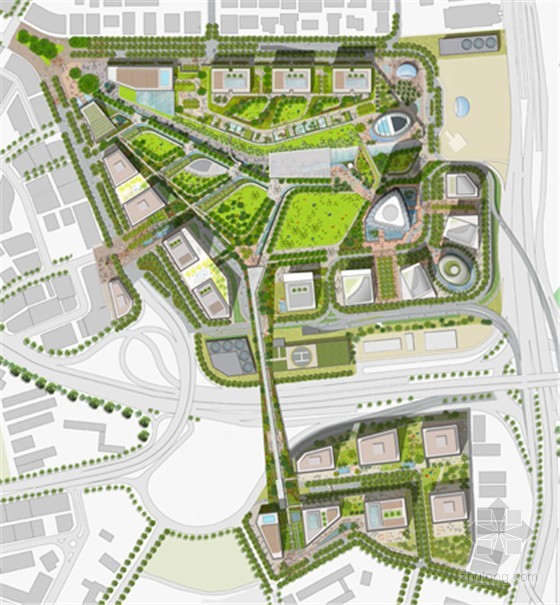 馬來西亞吉隆坡敦拉薩克交匯區總體規劃