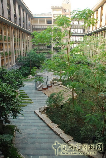 深圳平安金融大學 景觀設計 何小強 設計師 中國風景園林網