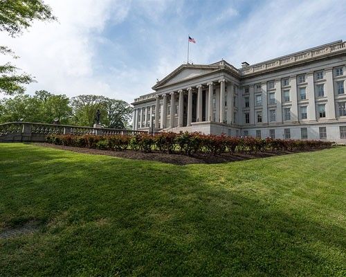 美國華盛頓特區財政部大廈