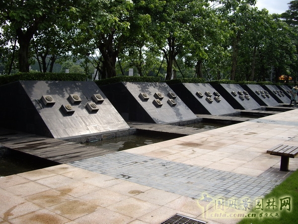 何小強(qiáng) 景觀設(shè)計(jì) 中山文化廣場(chǎng) 中國(guó)風(fēng)景園林網(wǎng)